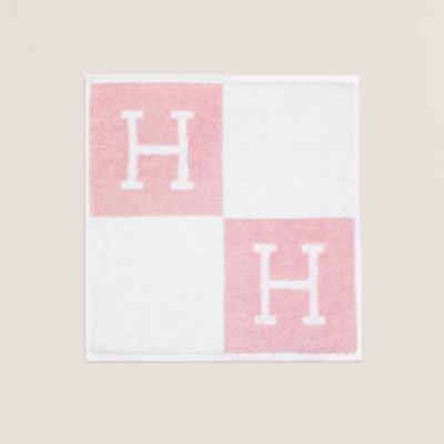 カレ・タオル 《アニモー・ナッテ》 - ピンク | Hermès